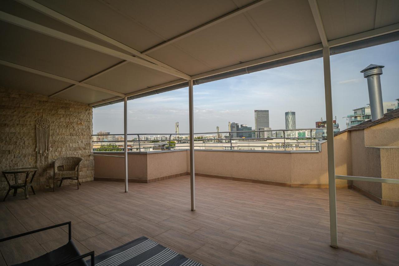 Penthouse With Huge Rooftop & Amazing City View Bükreş Dış mekan fotoğraf